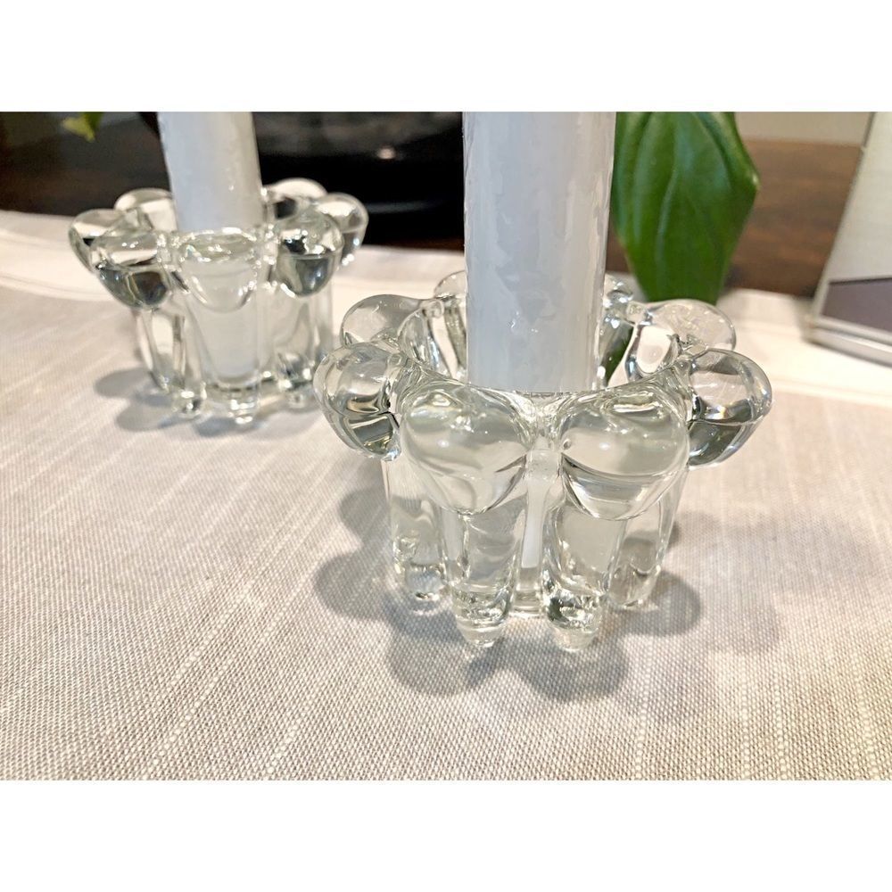 Alco Solid‎ Crystal Candle Holder-Votive/Tapered🕯